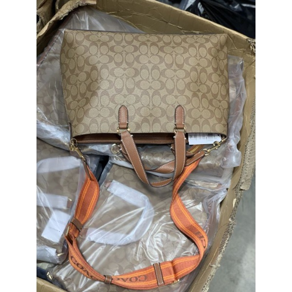 TÚI COACH TOTE Logan Carryall In Signature Canvas