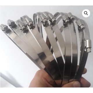 Cổ dê xiết ốc inox - đai xiết ống ∅13 ∅16 ∅19 ∅25 ∅32 ∅38 ∅44 ∅51 ∅60