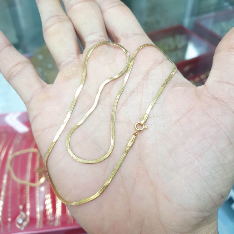 (An toàn cho bé- Không Kiêng mồ hôi muối) Dây kiểu dập 2mm Bé nhỏ từ 1 tuổi- Dùng bền bỉ tắm rửa không đen rỉ