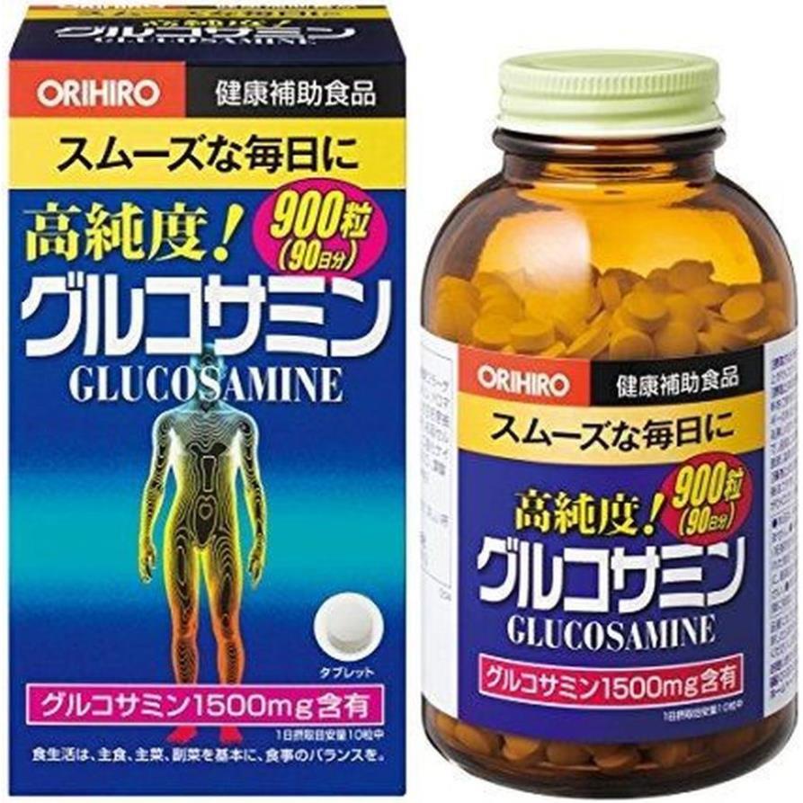 Viên uống bổ xương khớp Glucosamine Orihiro 900 viên Nhật Bản💖💖
