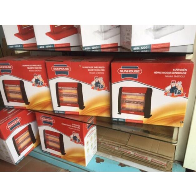 Đèn sưởi sunhouse SHD 7013 chính hãng BH 12 tháng