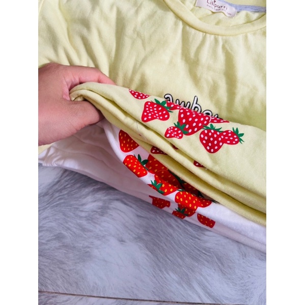 Áo thun bé gái tay bồng LILI xuất Hàn lỗi nhỏ