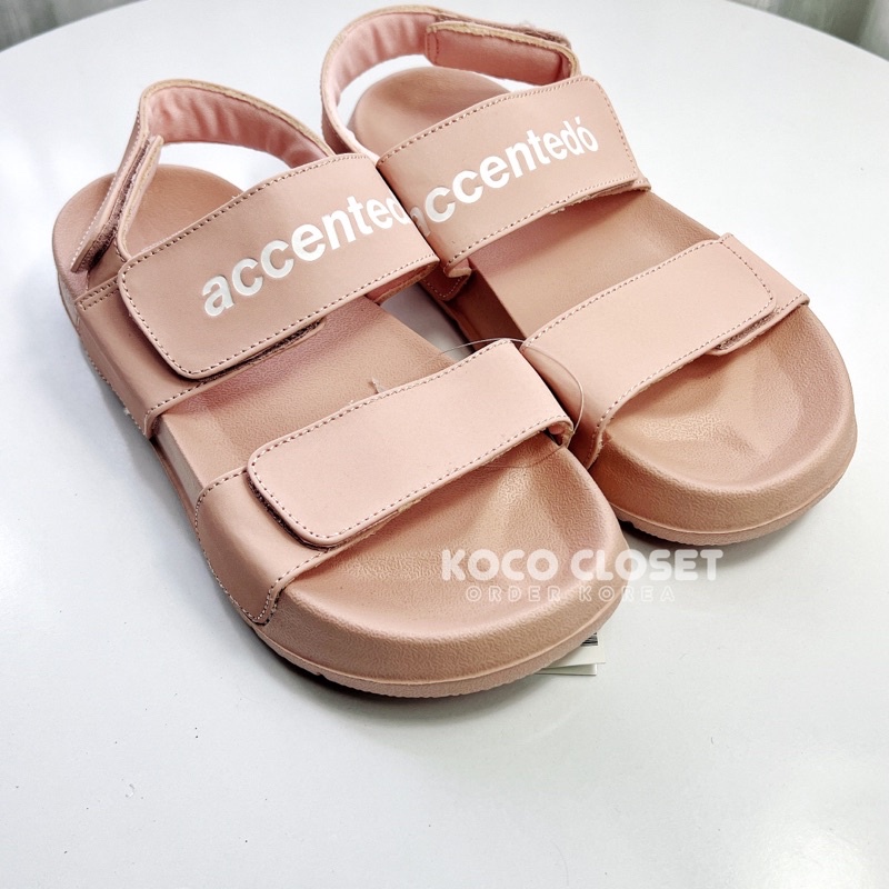 Xăng Đan Spao Unisex Accentado Màu Hồng Chính Hãng