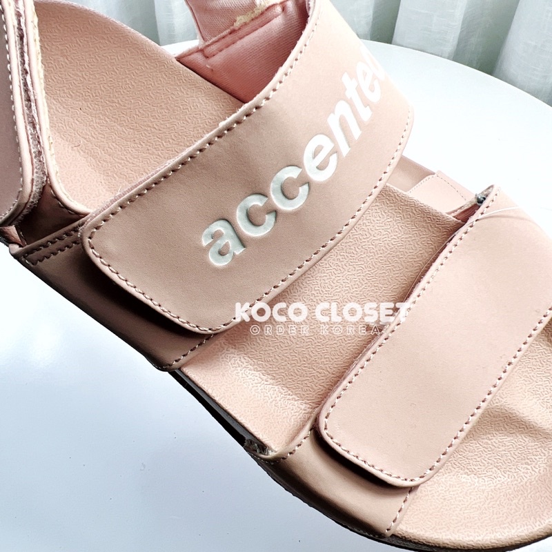 Xăng Đan Spao Unisex Accentado Màu Hồng Chính Hãng