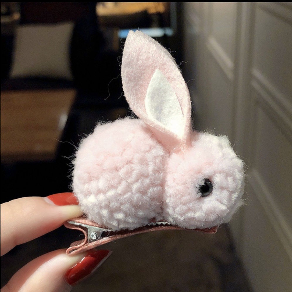 Kẹp tóc thiết kế thỏ bông 3D dễ thương thời trang cho bé gái🍀FREESHIP🍀Dây buộc tóc cho bé hình thú kute
