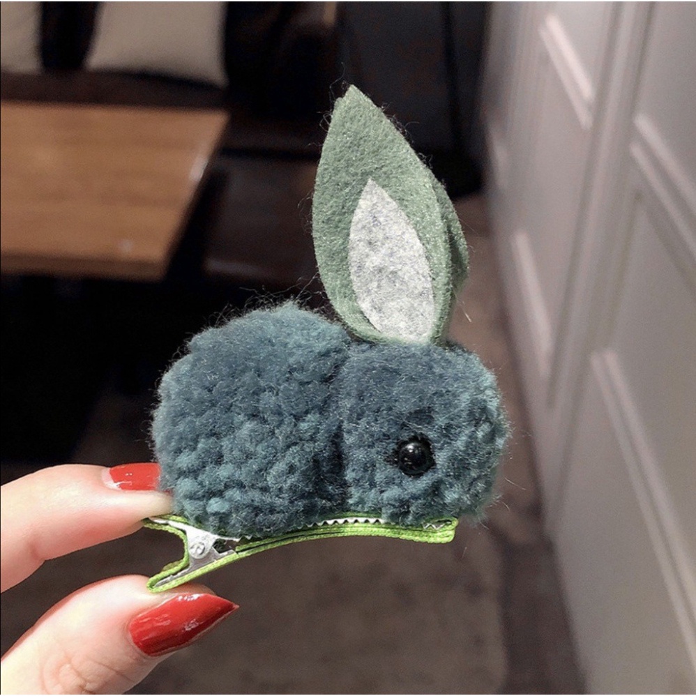 Kẹp tóc thiết kế thỏ bông 3D dễ thương thời trang cho bé gái🍀FREESHIP🍀Dây buộc tóc cho bé hình thú kute