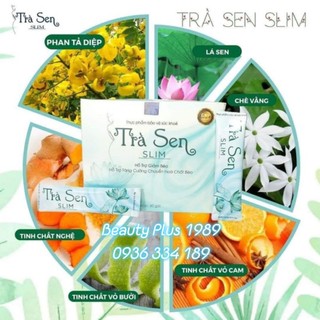 [CHÍNH HÃNG]GIẢM CÂN TRÀ SEN SLIM 30 GÓI (1 HỘP)