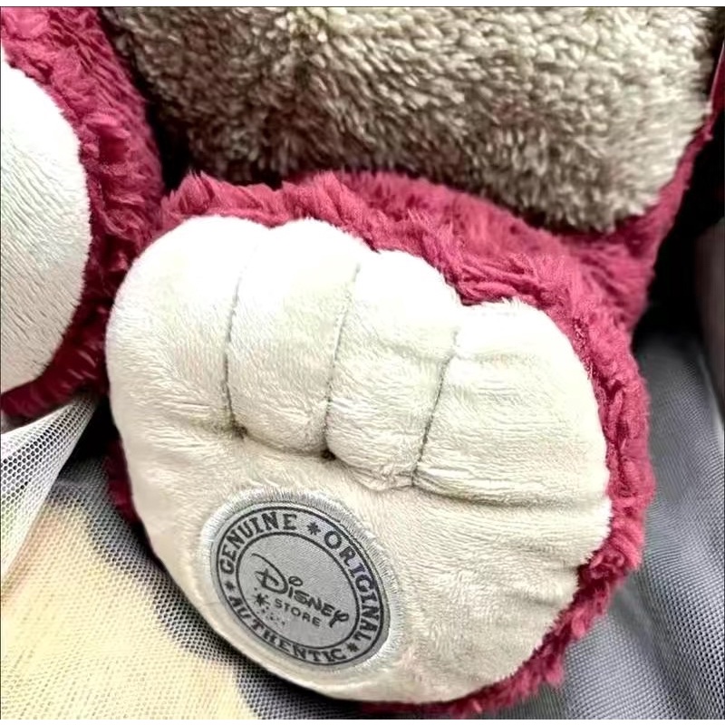 Gấu Dâu Lotso Ngồi ,Thơm Mùi Dâu, Có Mộc Chân