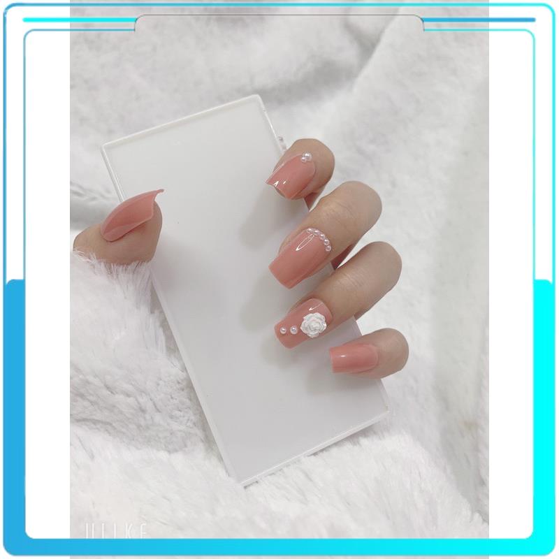 Móng tay giả bộ 24 móng kèm keo