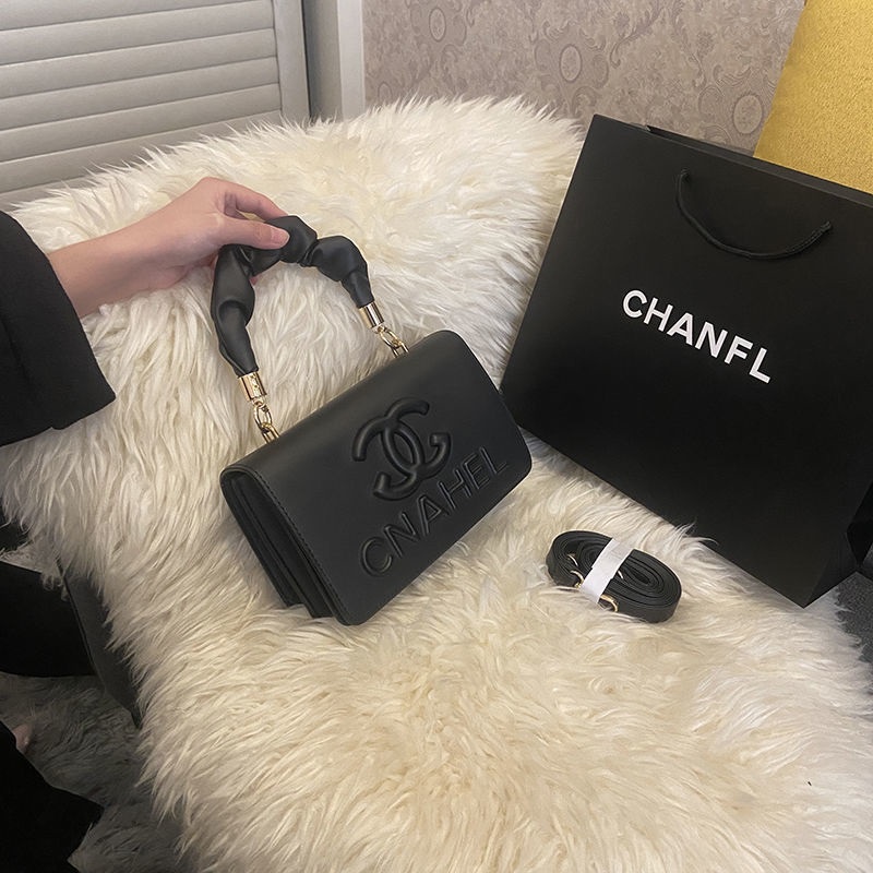 Túi Xách Đeo Vai Chanel Hình Vuông Cỡ Nhỏ Phong Cách Phương Tây Cao Cấp 3 Kiểu Tùy Chỉnh Mềm Mại Thời Trang Cho Nữ 2