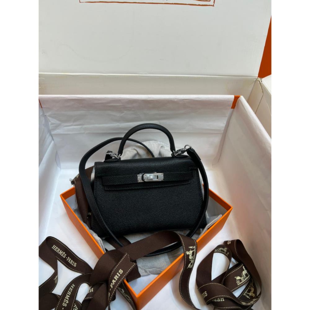 Túi Xách nữ Kelly da bò tấm, túi đeo chéo nữ thời trang, chất liệu da bò epsom,full hóa đơn box, bảo hành 12 tháng