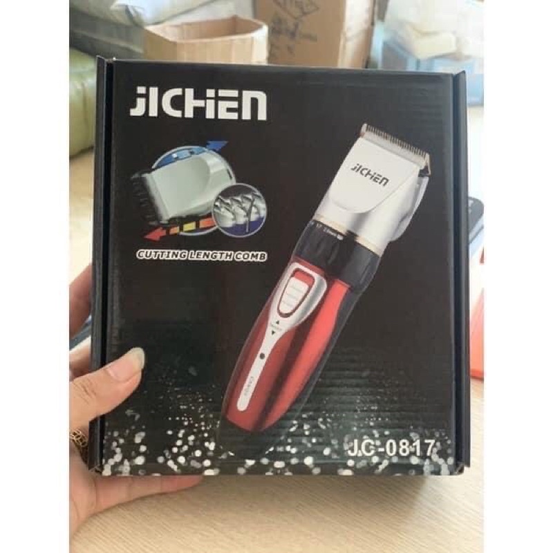 Tông đơ cắt tóc JICHEN - Bộ tông đơ máy cắt tóc nam nữ tại nhà