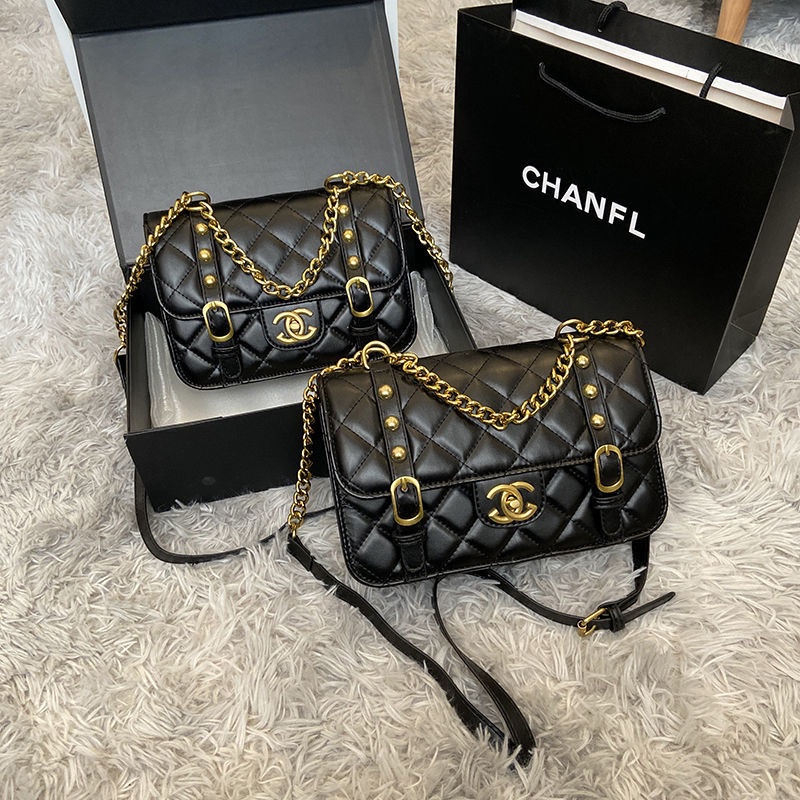 Túi Đeo Vai Chanel Dáng Vuông Nhỏ Phong Cách Phương Tây Thời Trang Cao Cấp 2021