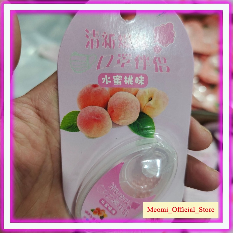 Viên thơm khẩu trang, hạt thơm khẩu trang - hộp 100 viên