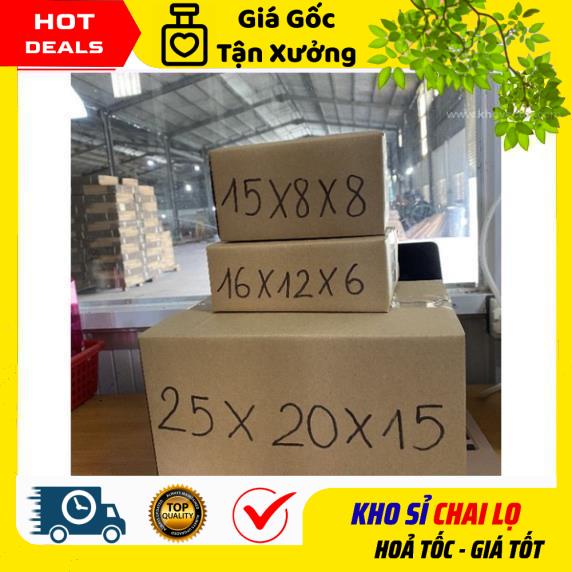 [15x8x8] Thùng Hộp Carton Đóng Gói Hàng , phụ kiện du lịch