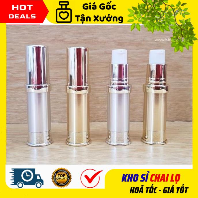 Chai xịt giọt Hút chân không Thanh Lịch xi vàng/bạc chiết tinh chất