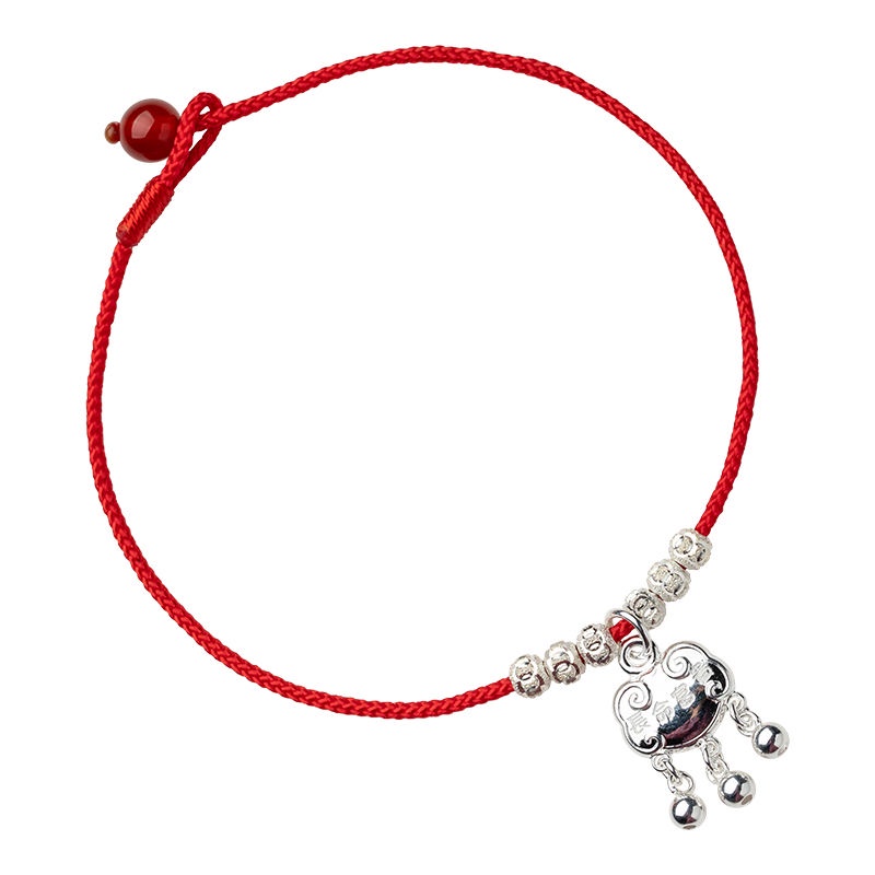 Chuỗi Vòng Bảo Vệ Cơ Thể An Toàn Bằng Bạc sterling S925