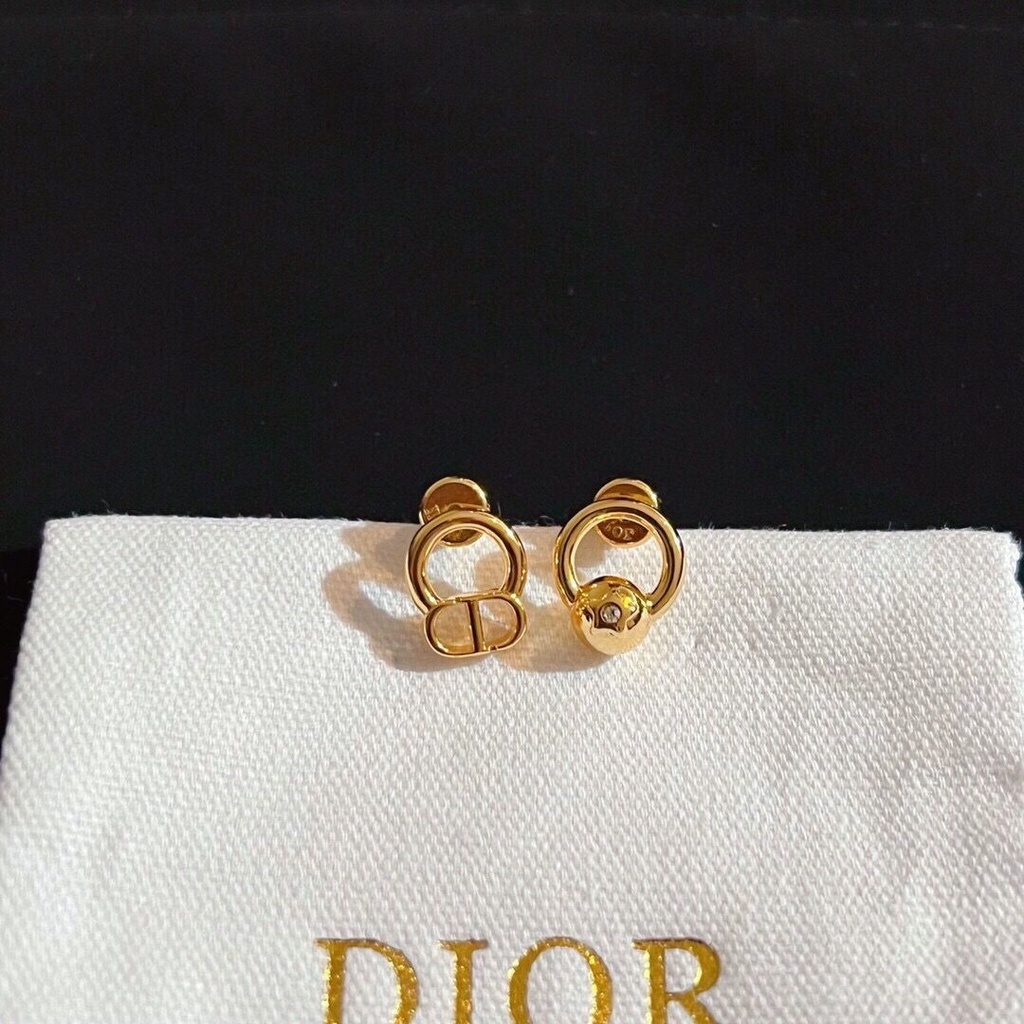 Xiaoxiangfeng Bông Tai Mạ Bạc 925 Hình Đĩa CD mini Đơn Giản Chất Lượng Cao