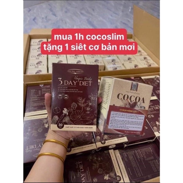 COCOASLIM BẢN MỚI NHẤT MUA 1 TĂNG 1 SIẾT CƠ