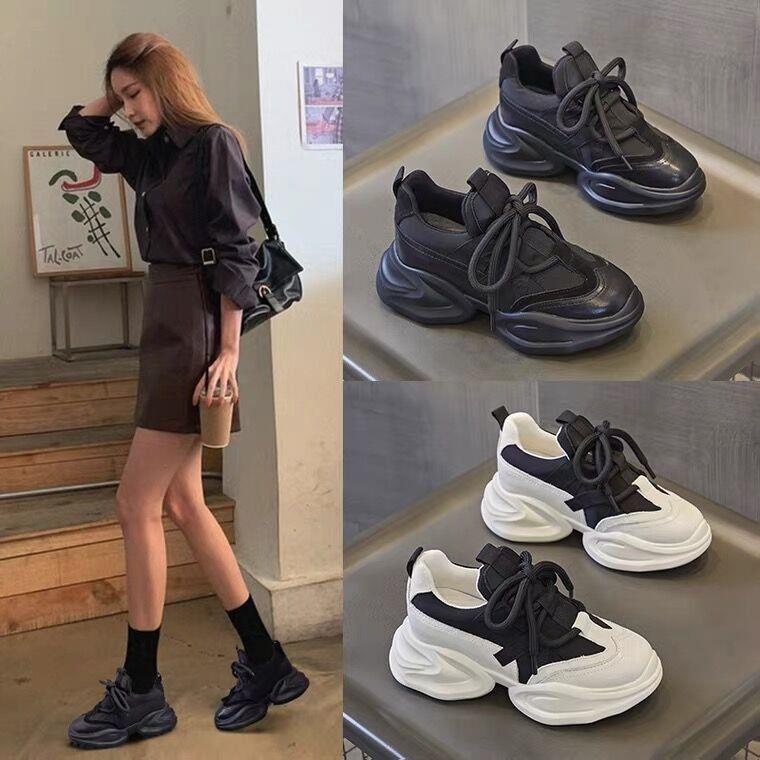 Giày Thể Thao Thời Trang Xuân Thu 2023 Phong Cách Đường Phố Mới Cho Nữ