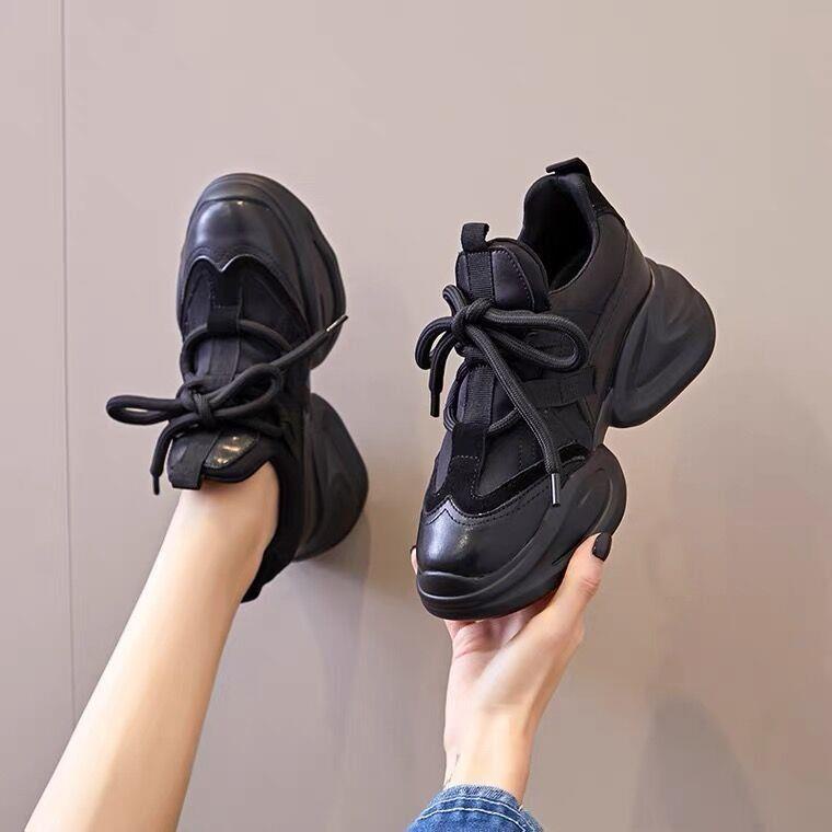 Giày Thể Thao Thời Trang Xuân Thu 2023 Phong Cách Đường Phố Mới Cho Nữ