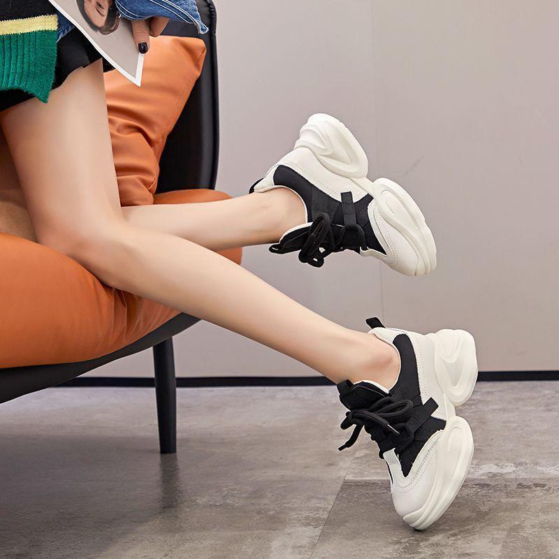 Giày Thể Thao Thời Trang Xuân Thu 2023 Phong Cách Đường Phố Mới Cho Nữ