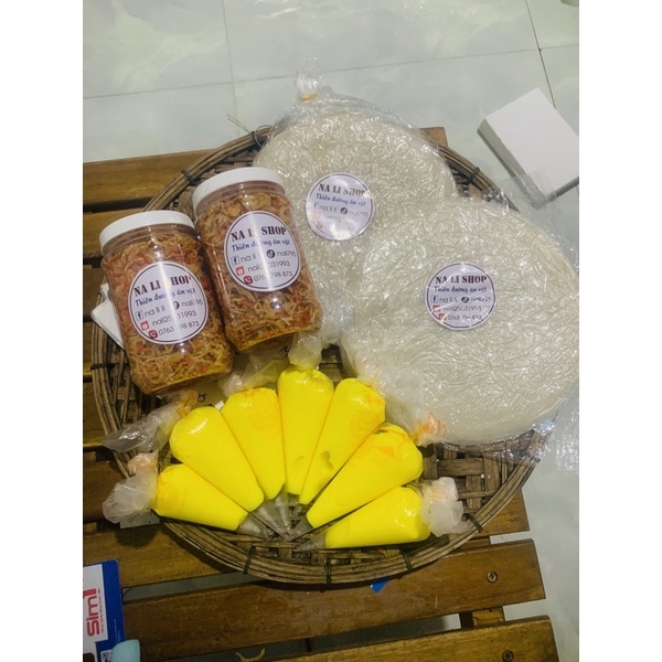 Combo bánh tráng phơi sương siêu nhiều bánh nali25031993