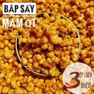 Bắp sấy giòn tỏi ớt