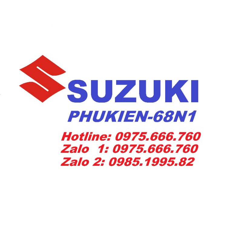 Tem Thông Số Và Tem Cảnh Bảo Của Dòng Xe SUZUKI  THÁI-Hàng chính hãng