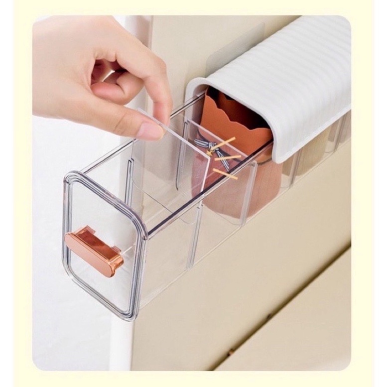 Hộp Đựng Tất Vớ , Hộp Đựng Đồ Lót - Khay Nhựa Để Phụ Kiện,Đồ Trang Sức Treo Tủ Gọn Gàng Ngăn Kéo Thông Minh uy tín tạo t