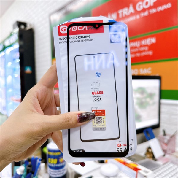 Kính ép OCA Samsung A14-5G / A146B hàng như hình.