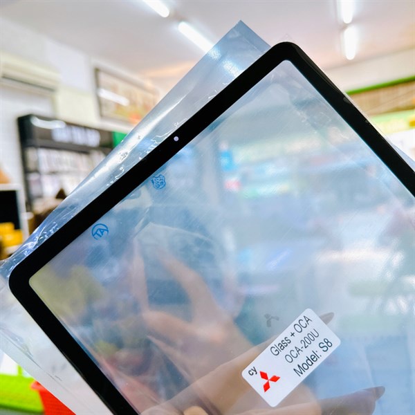 Kính ép OCA Samsung Tab S8 ( 11 inch ) hàng như hình.