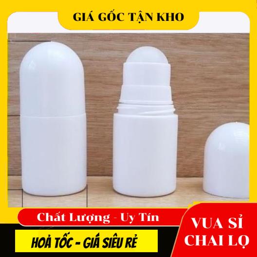Chai Lọ Nhựa Bi Lăn 40ml , Lăn Khử Mùi Chiết Nước Hoa, Đựng Tinh Dầu , Phụ Kiện Du Lịch