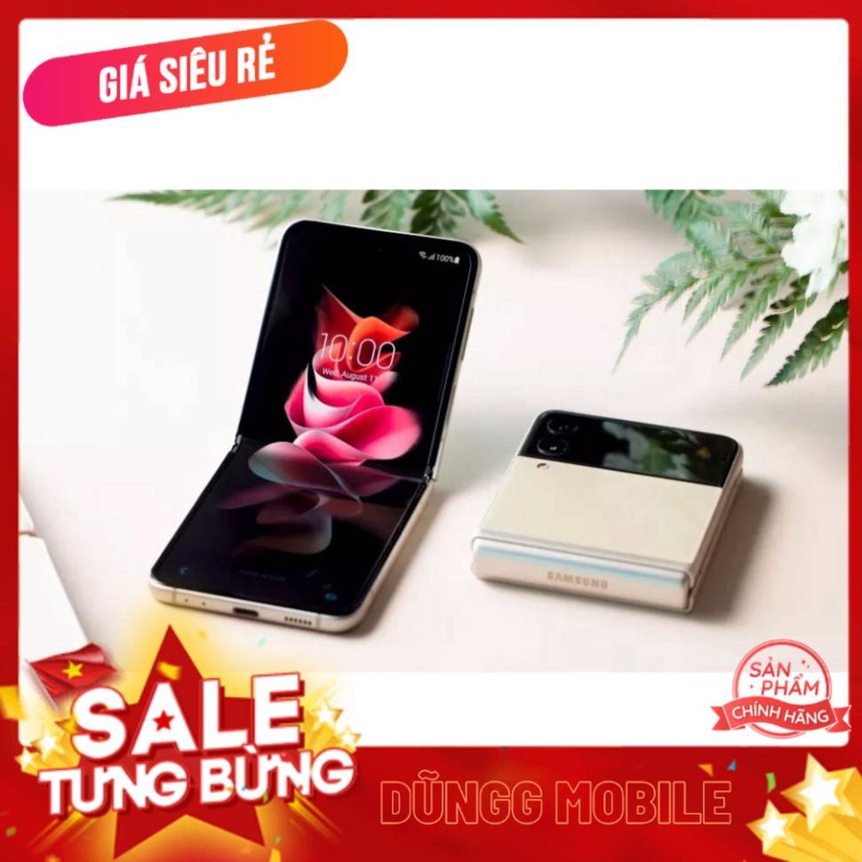 Điện thoại Samsung Galaxy Z Flip3 5G 128GB đập hộp mới 100% bh 12 tháng trên toàn quốc