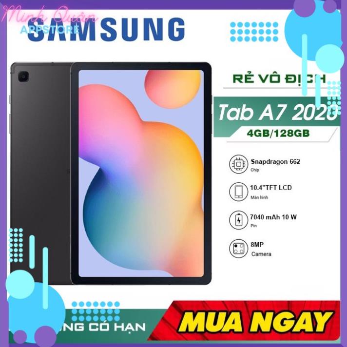 Máy tính bảng Samsung Galaxy Tab A7 - Máy mới nguyên seal fullbox bảo hành 12 tháng