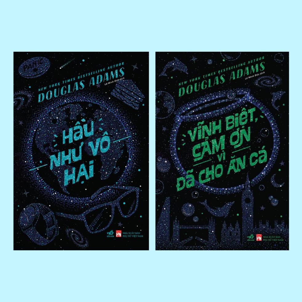 Sách - Combo Vĩnh biệt, cảm ơn vì đã cho ăn cá - Hầu như vô hại (Douglas Adams) - Nhã Nam