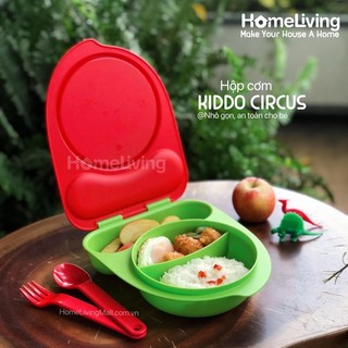 Hộp cơm cho bé lunch set kiddos circus 400ml