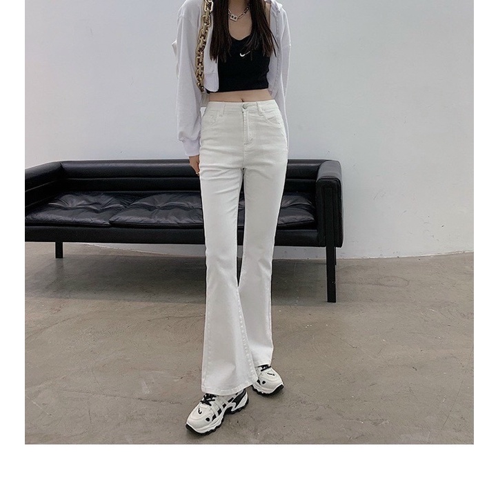 Quần jeans loe siêu hách dáng
