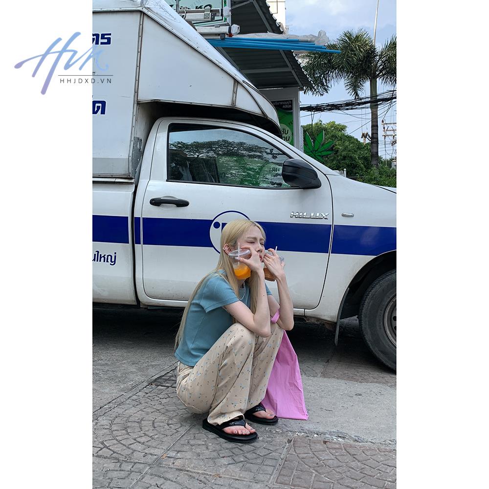 Áo Thun Tay Ngắn Cổ Tròn Dáng Ôm Thời Trang 2023