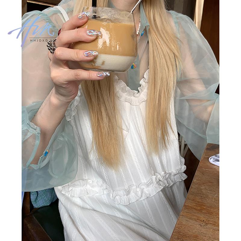 Áo Sơ Mi Dài Tay Phong Cách Hàn Quốc Thời Trang Mùa Hè Mới 2023