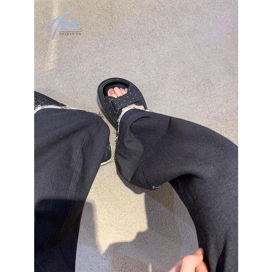 Giày Sandal Thể Thao Hở Ngón Đế Dày Thời Trang Mùa Hè Cho Nữ