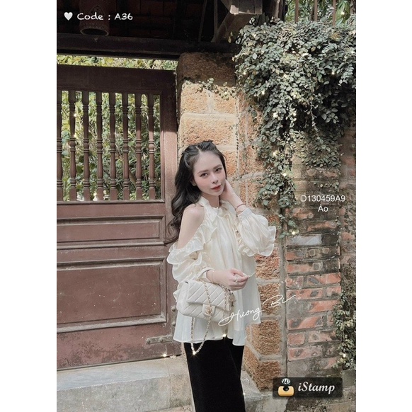 Áo tơ dập ly tay dài cực xinh