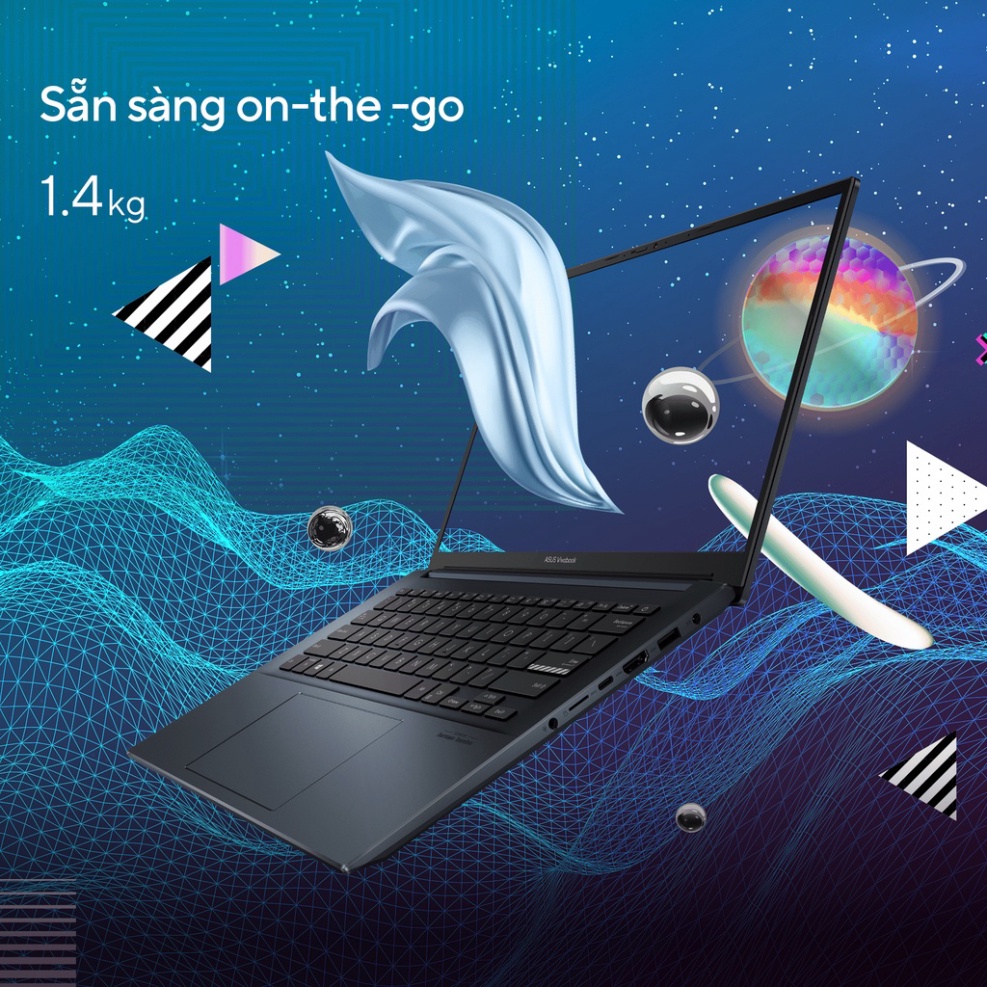 [  Laptop ASUS Vivobook M3401QA-KM025W R7-5800H/8GB/512GB SSD/R3-Graphics/14-inch OLED ] | BigBuy360 - bigbuy360.vn