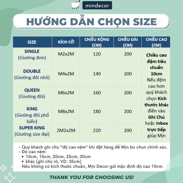 Bộ chăn ga gối cotton tici Mịn Decor họa tiết kẻ caro phong cách Hàn Quốc