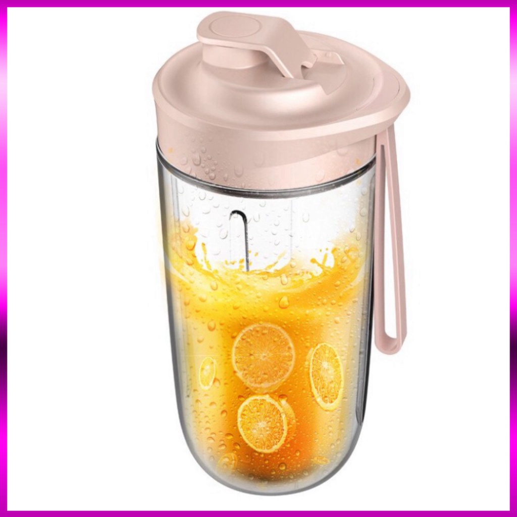 Máy Xay Sinh Tố Cầm Tay Mini - Máy Xay Hoa Qủa Đa Năng Sạc Pin Tích Điện 300ml chat