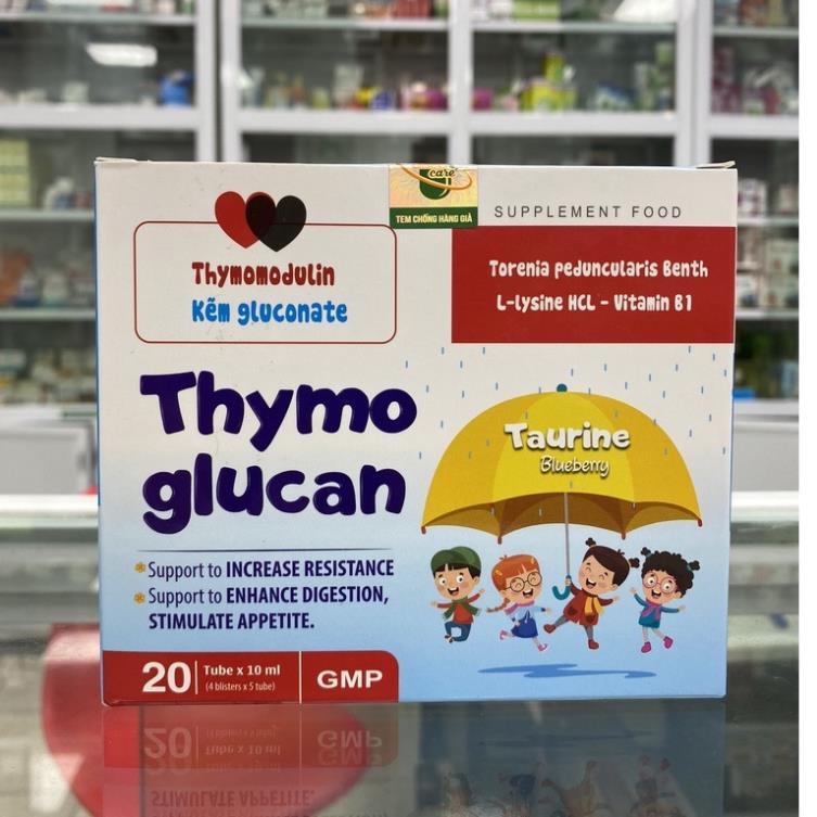 THYMO GLUCAN SIRO TĂNG SỨC ĐỀ KHÁNG, KÍCH THÍCH ĂN NGON MIỆNG