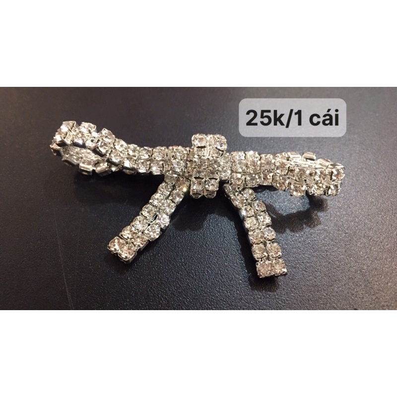 Nơ kết dây đá pha lê