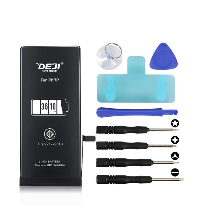 Pin dung lượng chuẩn DEJI 6S/6SP/7/7P/8/8P/X/XS/XSM/11/11P/11PRM