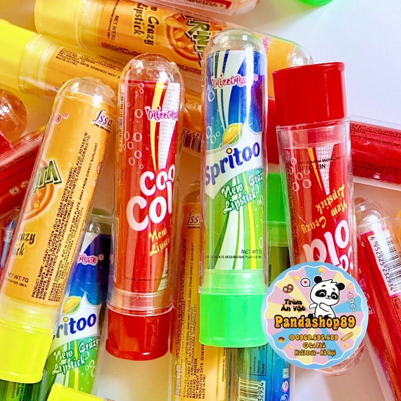 Kẹo son môi, kẹo ngón tay Permen Jari hương hỗn hợp