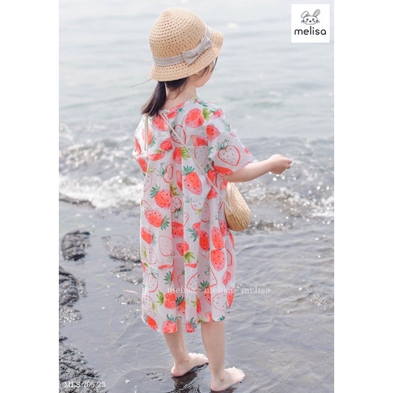 Đầm quả dâu melisa cho Bé